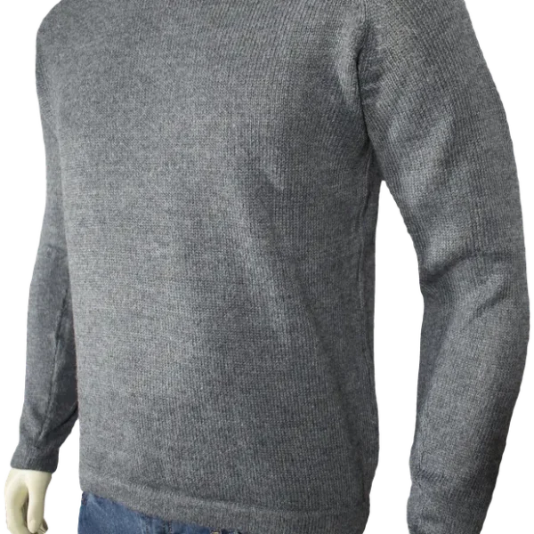 Classic Round Neck Sweater – Adult Alpaca
